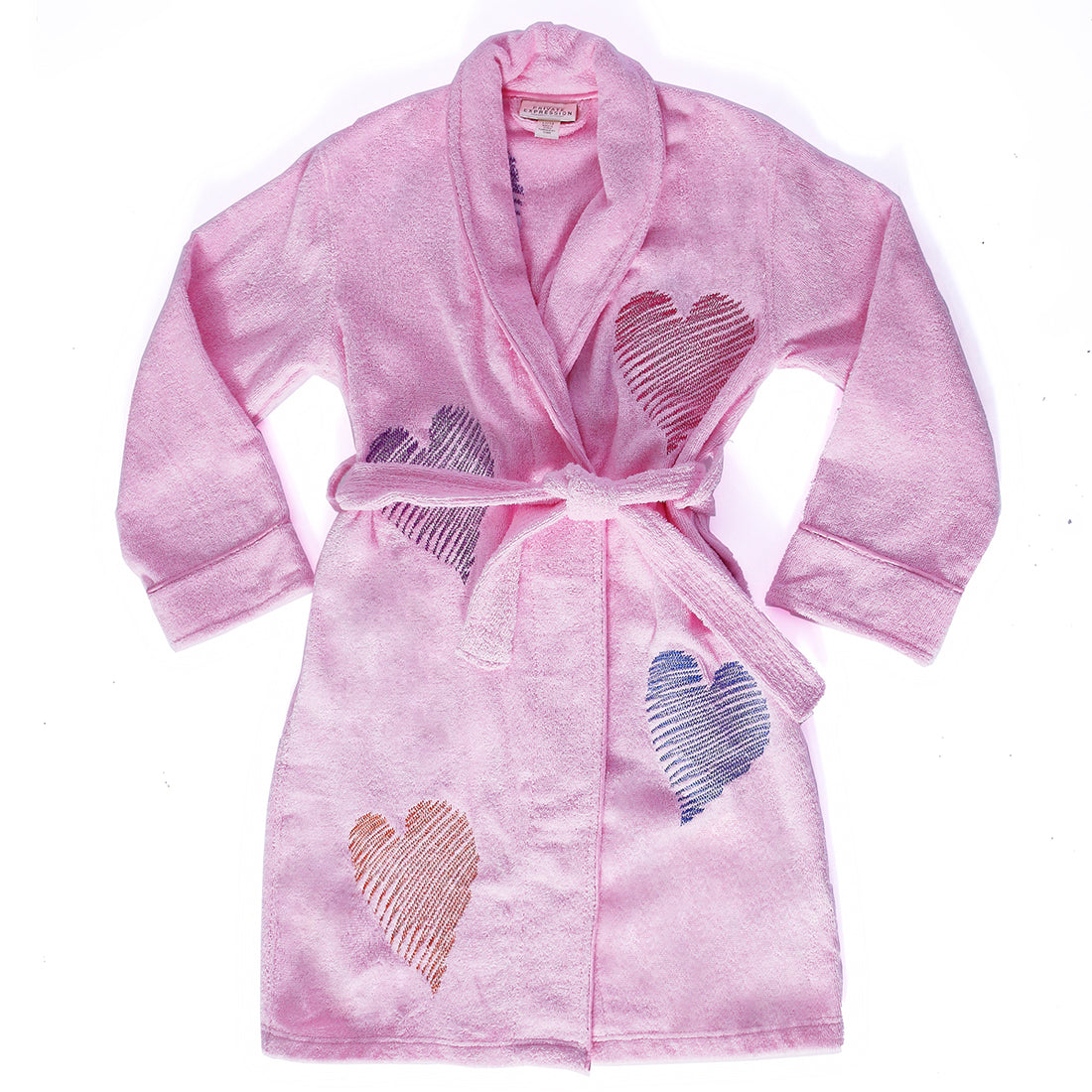 Kids hearts robe