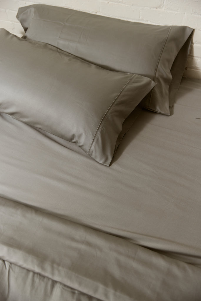 Organic Cotton Fitted and Flat Sheet Set